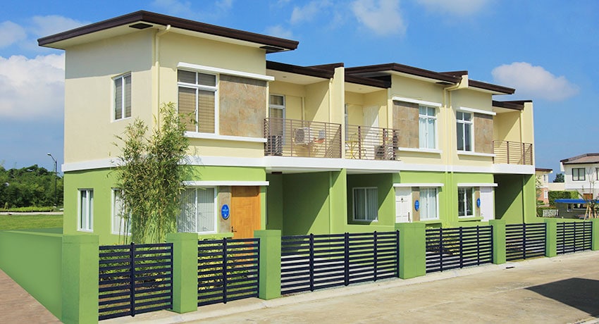 Lancaster New City Adelle 2 Storey Townhouse Model In Cavite 